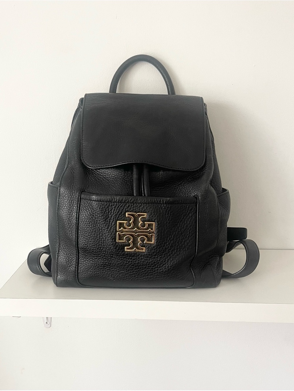 Tory Burch Britten Black Backpack